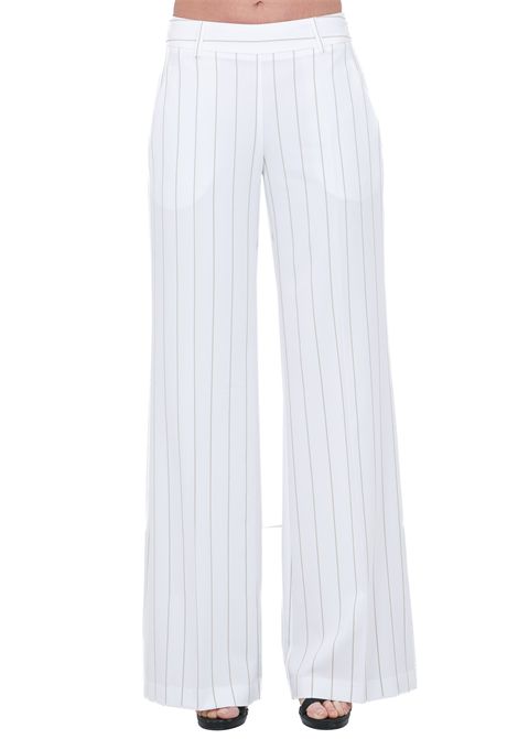 PALAZZO GESSATO RIGA H3 MAR DE MARGARITAS | Pantaloni | NIVES-01627-TMTS0282BI02